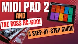 How to Set Up MIDI PAD 2 with the BOSS RC-600