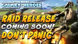 Battle of Naboo Raid coming SOON!  Should you panic?