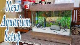 New Aquarium Setup | Fish Tank Setup in Urdu\hindi | 25 Years Experience of Aquarium Setup