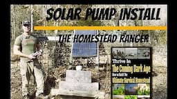 solar pump installation