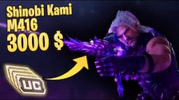 I Spend Only 3000 UC On Shinobi Kami M416 | PUBG MOBILE