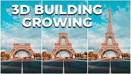 3D Building GROW EFFECT - Wondershare Filmora X Tutorial [Benn TK]