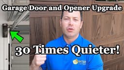 ✅ Quiet Garage Door and Opener - Smart Jackshaft Wall Mount Genie - C.H.I Insulated Doors