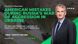 The Peril of Slowness: American Mistakes during Russia’s War of Aggression in Ukraine