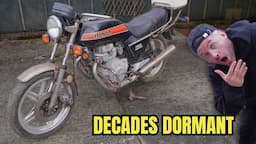 I BOUGHT A HONDA CB250 THAT WAS LEFT ABANDONED FOR DECADES