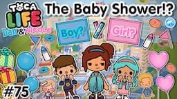 Toca Life City | The Baby Shower!? #75 🍼 (Dan and Nicole series) Toca Boca