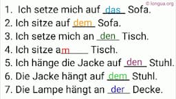 A1, A2, B1 - Deutsch lernen, Grammatik Test, Deutsche Grammatik, Verb, Präsens, unregelmäßig irregul