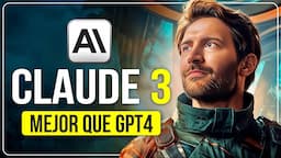 Pruebo el MODELO MÁS INTELIGENTE disponible 🤯 ¿Es mejor Claude 3 que GPT-4?