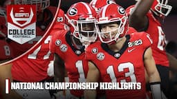 National Championship: TCU Horned Frogs vs. Georgia Bulldogs | Full Game Highlights