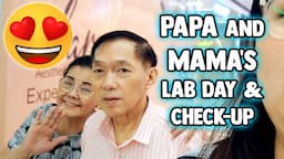 PAPA & MAMA'S LAB DAY & CHECK UP + SHORT HAIR NA ULIT! | Bing Vlogs