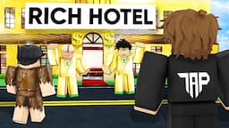 RICH HOTEL ONLY Let's POOR People In.. So I Went UNDERCOVER! (Brookhaven RP)