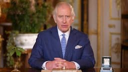 KING CHARLES III SPEAKING ON COMMONWEALTH DAY & RED HEIFER PRIEST ON ALTAR RAMP