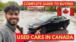 How to Buy Your First Car in Canada | Don’t be Scammed | international students | FULL GUIDE 🇨🇦