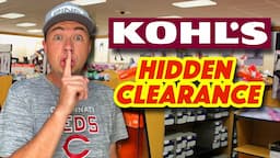 LEGALLY ROBBING KOHL'S SECRET EXTRA 50% OFF CLEARANCE EVENT HAUL | Retail Arbitrage for eBay