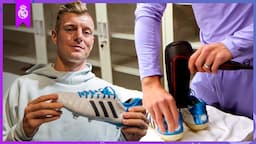 Toni Kroos and his football boot ritual! | Real Madrid