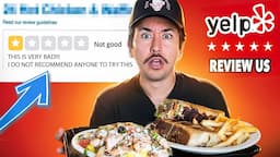 Eating at a Restaurant With NO Reviews...(IM SHOCKED)