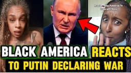 Black Americans React to Putin DECLARING America An Enemy State#africandiaspora #africanamerican #us