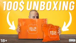 VAI TEMU IR SCAM !? | 100€ UNBOXING