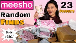 *23 PRODUCTS* BEST RANDOM FINDS FROM MEESHO UNDER RS.250 🔥The Glittering Girl #meeshohaul #haul