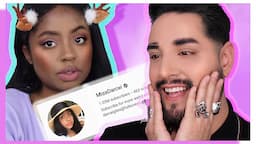 MissDarcei !! | Pro MUA Reacts #MAKEUP