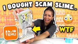 Testing SCAM Slime from TEMU.... 😳 😳 😳 PART 2