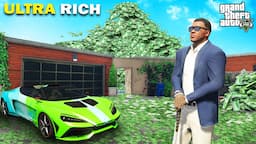 GTA 5 : Franklin Found His House Overflowing with Money & Cash! (GTA 5 mods)