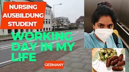 A practice day in my life #nursing Ausbildung student in Germany #Dhanya James #working day