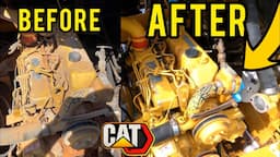 FIRST WASH SINCE 2004 caterpillar skid steer gets first wash in YEARS