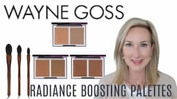 NEW! WAYNE GOSS ✨RADIANCE BOOSTING PALETTES✨ | LIGHT GOLD | SATIN BRONZE |REVIEW and DEMO!