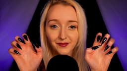 ASMR Mic Scratching w/ Long Nails & Whispers