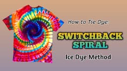 Switchback Spiral [Ice Dye Method] by Meo Faustino