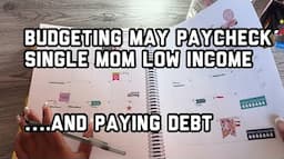 Budget by Paycheck | Budget Paycheck paying off debt as Single Mom Paycheck Budget