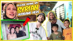 Helping a FILIPINA Wife Reunite with SYRIAN Husband + Syrian-Filipino KIDS) 🇵🇭🇸🇾