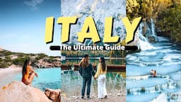 HOW TO TRAVEL ITALY - Perfect 3 Week Itinerary