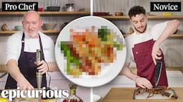 2 Chefs Try to Make Lobster Thermidor with No Recipe | On the Spot | Epicurious