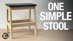 I make a smaller stool that's good for adults too. [video 576]