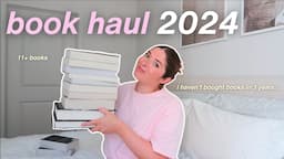 BOOK HAUL 2024 💌 new release, popular books *i bought 11+ books*