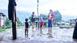 life in rural Nepal || Rita's family in the village farm, house @Ritarojan