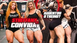 DESAFIO TREINO DE QUADRICEPS DA STEFHANNY ROQUE | CONVIDADA SOFREU