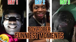 Funniest Moments from Boyztober, 3 Day event ft. Kai Cenat, YourRAGE and BruceDropEmOff