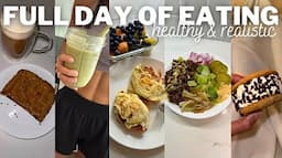 HEALTHY, BALANCED & REALISTIC FULL DAY OF EATING | personal trainer -  whole foods based diet!!