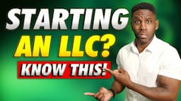 Avoid These 5 MISTAKES BEFORE Starting an LLC!