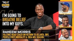 Raheem Morris Head Coach on Falcons Future, Confidence in Kirk Cousins & his top Defenses| The Pivot