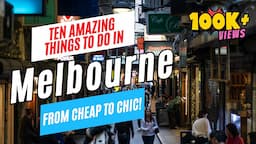 10 Amazing Things to Do in MELBOURNE, Australia in 2024 (Cheap to Chic!) | Ultimate Travel Guide