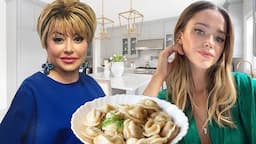 We Made Russian Pelmeni From Scratch 🥟 | Cooking With My Mama