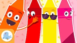 COLORS for Kids 🟨🟥🟧 YELLOW, RED, ORANGE and PINK 🌸 Compilation