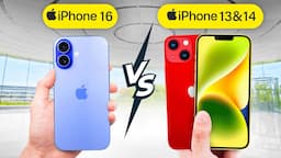 iPhone 16 Vs iPhone 13 & 14 - REVIEW OF SPECS!