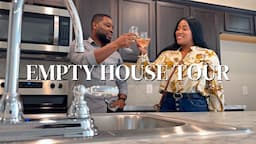 New Construction Empty House Tour Dallas Texas Vlog | Closing Day Vlog