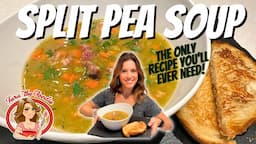 The ULTIMATE Split Pea Soup With Ham Recipe | Tara the Foodie