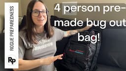 Take a Look At This Beastly 4-Person Pre-Made Bug Out Bag by Ready America! - Emergency Preparedness